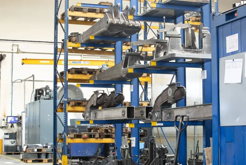 Excavator parts